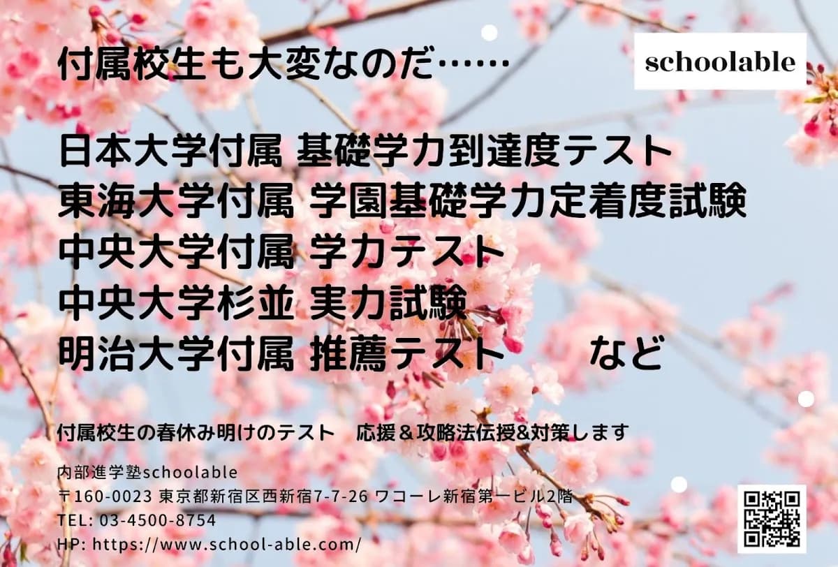 内部進学塾 schoolable